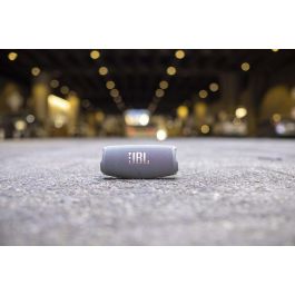 JBL JBLCHARGE5GRY Altavoz Bluetooth Portátil Charge 5, 40W, 20H Batería, IP67 Agua/Polvo, Power Bank, PartyBoost, Gris