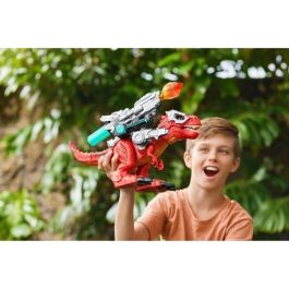 Zuru Robotic Dino Dino Wars Giant Battling T-Rex Mega-Rex con armadura, rugidos y movimientos realistas AAAAL87529