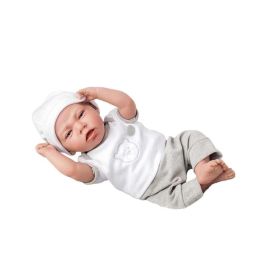 Muñecas Arias Muñeca Elegance Dafne 40 cm con cuerpo blanco, traje gris y cojin (muñeco con peso) Precio: 40.88999948. SKU: B164WKHWRC