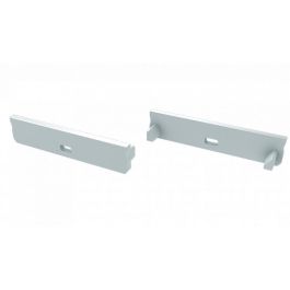 Tapón Final Perfíl Tipo SOLIS Aluminio Plata