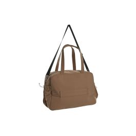 DKD Home Decor Bolso Urban Beige Verde 42 x 30 x 19 cm (3 Unidades) Nylon Poliester