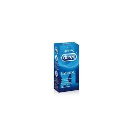 Durex Preservativos Natural XL Extra Grandes, 56 mm Ancho Nominal, de Látex Natural Lubricados para Máximo Confort, 12 Unidades Precio: 5.50000048. SKU: S4000888