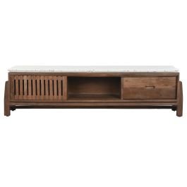 DKD Home Decor Mueble TV Oriental Moderno de Diseño para Salón, en Madera de Acacia y Terrazo - Colección Terrazo 166x46x52 cm DKD Home Decor Mueble TV Oriental Moderno de Diseño para Salón, en Madera de Acacia y Terrazo - Colección Terrazo 166x46x52 cm