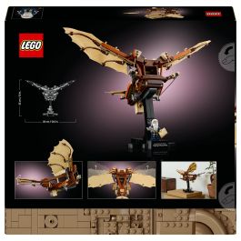 LEGO ICONS 10363 Máquina Voladora de Leonardo da Vinci, Juego Construcción, 493 Piezas, 18+ Años