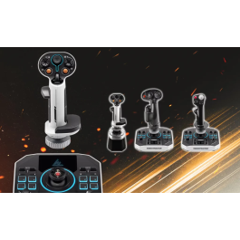 Thrustmaster Sol-R 2 HOSAS Space Sim Duo Joystick Espacial Ambidiestro 88 Botones Tecnología HEART 16 bits
