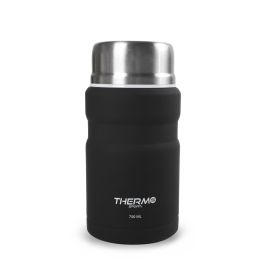 Termo para Comida Thermosport Acero Negro 750 ml (6 Unidades) Termo para Comida Thermosport Acero Negro 750 ml (6 Unidades)