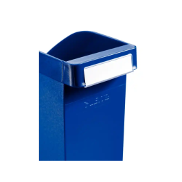Revistero Plastico Leitz Plus A4 78Mm Opaco Azul (Set de 6)