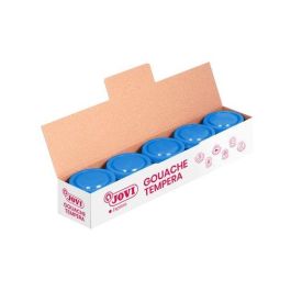 Jovi Tempera escolar 35 ml azul cyan para papel, cartulina, madera y tela Precio: 3.50000002. SKU: B17TZ4TACW