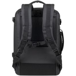 Rivacase Tegel 8465 Mochila casual para portátil 17.3" negra de poliéster ECO-FRIENDLY RPET unisex