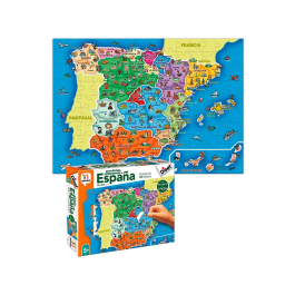 Diset Provincias de España 68942 Juego Educativo Geografía España +5 Años