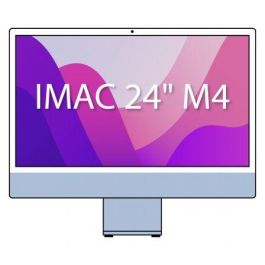 Apple iMac 24" Retina 4,5K / M4 10-Core CPU/ 24Gb/ 512Gb SSD/ 10-Core GPU/ Azul Precio: 2231.49999996. SKU: B18W96W3BN