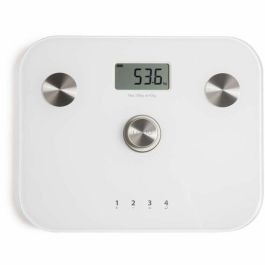 LIVOO DOM465W Báscula de impedancia digital 6 indicadores, 4 perfiles, LCD, máx. 150 kg, sin batería, blanco Precio: 40.49999954. SKU: B12RZLSPCH