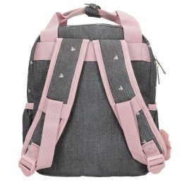 Mochila Escolar Disney Adapt Negro