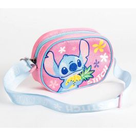 Cerdá Bolso Fantasía Stitch 14.5 x 10.5 x 4.0 cm para Niñas, Edad Mínima 36 Meses, Color Pink