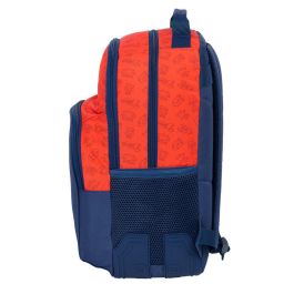 Mochila Escolar Super Mario Trick Rojo Azul oscuro 32 x 42 x 15 cm