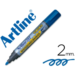 Artline Rotulador Pizarra EK-517 Azul Punta Redonda 2 mm Tinta Bajo Olor Precio: 14.58999971. SKU: B1CRB3A5RQ