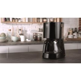 Melitta MEL4006508214501 Cafetera de filtro Enjoy II 1017-02, 1000 W, 10-15 tazas, Negra