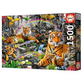 Educa 19563 Puzzle 1500 piezas Selva Radiante para adultos 85 x 60 cm