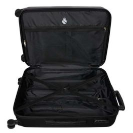 Safta Maleta Mediana Trolley 24" Real Madrid 2ª Equipación Cierre Candado TSA Ruedas 360º 60L