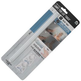 Lámpara 27 Leds Táctil con Ventosas, Luz Blanca Cálida 80 Lúmenes, Funciona con Pilas, 30.5x4.5x2 cm Precio: 7.49999987. SKU: B1BX78777S