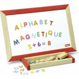Fisher Price Puériculture JEUJURA My Activity Board Pizarra Magnética con 76 Accesorios y Tizas, para Niños a partir de 3 Años