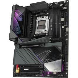 Gigabyte GA-X870E AORUS MASTER ATX Placa Base Socket AM5 para CPUs AMD Ryzen 9000, DDR5 8600MHz OC, Wi-Fi 7, LAN 5GbE, USB 4