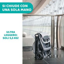 Chicco CHI8058664139668 Cochecito Paraguas Negro 4 Ruedas