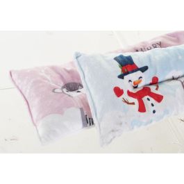 DKD Home Decor Cojín de Navidad Fantasía Estrellas, Poliéster Rosa Azul, 40x12x3 cm, Surtido (4 Unidades) DKD Home Decor Cojín de Navidad Fantasía Estrellas, Poliéster Rosa Azul, 40x12x3 cm, Surtido (4 Unidades)