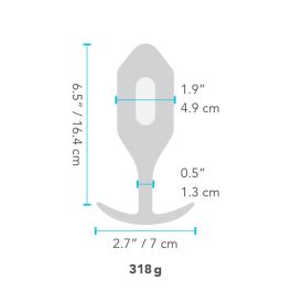 Plug Anal B-Vibe Vibrating XXL Black Plug Anal B-Vibe Vibrating XXL Black