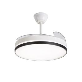 AVANT Ventilador de Techo 42 Pulgadas Retráctil, 30W Motor y 36W LED, Control por App