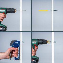 Rapid Taco de Expansión Metálico Ø11x37 Tornillo M5x48 Especial Pladur Paredes Huecas 10 Unidades