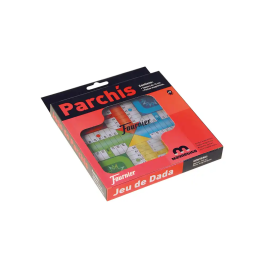 Fournier Parchís Magnético Juego de Mesa para 4 Jugadores con Cubiletes, Dados y Fichas Magnéticas, 20x16,1x2,2 cm