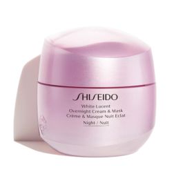 Shiseido White Lucent Overnight Cream & Mask, Crema Facial de Noche y Mascarilla Antimanchas Iluminadora Hidratante, 75 ml Precio: 51.59000044. SKU: S0566579