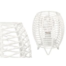 Giftdecor Lampara Sobremesa Redonda Cuerda Blanca Metal Papel 15.5x18.5x15.5cm (Set de 12) Precio: 62.9982507. SKU: B13GCTJ6MS