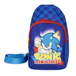 Mochila Infantil Sonic Azul 13 x 23 x 7 cm Mochila Infantil Sonic Azul 13 x 23 x 7 cm