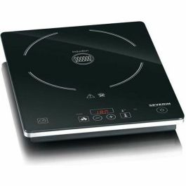 Severin KP1071 Placa inducción independiente 2000W - Negra, cerámica vidrio Ø21cm, con reconocimiento platos, rápida y fácil de limpiar. Precio: 76.4999994. SKU: S7113351
