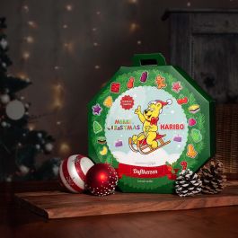 HARIBO Adventskalender Teelichter 810030.001 Multicolor