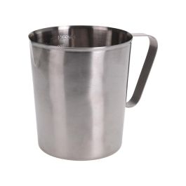 Excellent Houseware Jarra medidora de acero inoxidable 1l, cromado