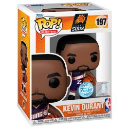 FUNKO Figura POP NBA Suns Kevin Durant Exclusiva de Vinilo de 9cm
