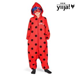 Disfraz ladybug pyjamas 10-12 años (mono con capucha, peluca y antifaz) Disfraz ladybug pyjamas 10-12 años (mono con capucha, peluca y antifaz)