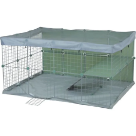 Zolux Neo park Recinto Modular para Pequeños Animales y Conejos, 140x105x70 cm, 1.84 m²