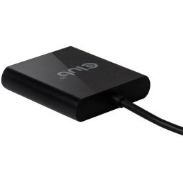 Club3D Adaptador USB-A 3.2 a HDMI 2.0 Dual Monitor 4K 60Hz - Conecta 2 pantallas 3840x2160, Plug & Play, Negro