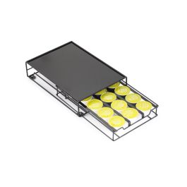 DKD Home Decor Soporte para Cápsulas Negro Metal 31 x 7.5 x 21 cm Capacidad 15 Cápsulas Precio: 7.49999987. SKU: S3041253