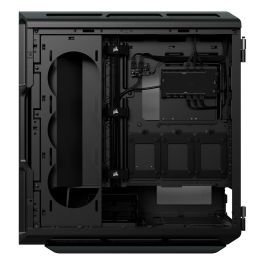 Corsair iCUE 5000T RGB - Torre Media ATX, Color Negro, Ventiladores ARGB Incluidos (3x 120 mm), 4 Bahías 2.5", Soporte para Tarjetas Gráficas de 40 cm, Panel de Vidrio Templado