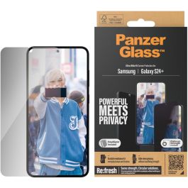 PanzerGlass UWF (wA) Protector de Pantalla Privacidad para Samsung Galaxy S24 Plus - Resistente a Rayones y Golpes, Instalación Sencilla