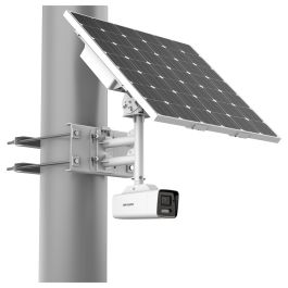 Hikvision DS-2XS6A87G1-LS/C36S80(2.8mm) - Cámara IP Bala 8MP 4K Ultra HD, Exterior, 4G, Batería Recargable, WDR, 130 dB, IP67, Lente 2.8mm, 33 Idiomas (Incl. Español)