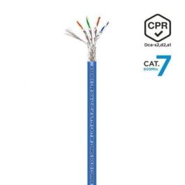 AISENS A146-0666 Cable de Red Cat7 SF/UTP (S-FTP) 500m Azul LSZH 10 Gigabit/s 600 MHz PoE AWG23 OFC Cobre