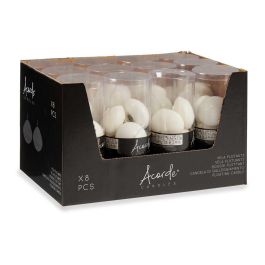Acorde Set de 8 Velas Flotantes Blancas 6x15x6 cm (48 Unidades) Acorde Set de 8 Velas Flotantes Blancas 6x15x6 cm (48 Unidades)