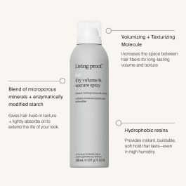 Spray para Dar Volumen Living Proof Full 238 ml Texturizador Spray para Dar Volumen Living Proof Full 238 ml Texturizador