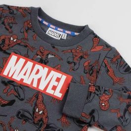 Cerdá Sudadera Spiderman Cotton Brushed para Niños 5 Años - Beige